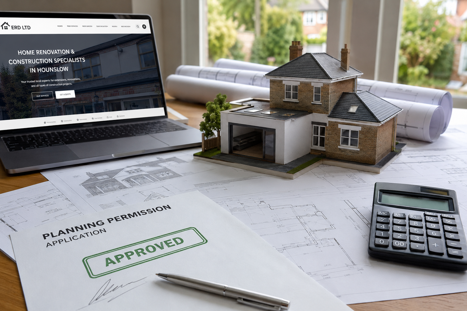 Planning Permission for House Renovation in Hounslow