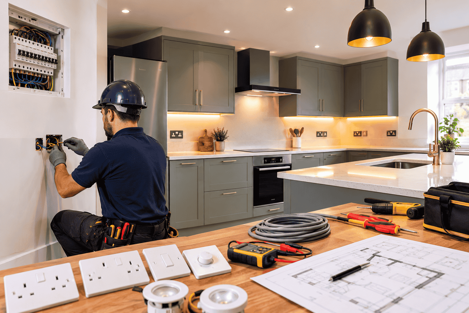 What Electrical Work Is Needed for a Kitchen Renovation