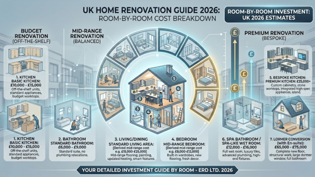 Room-by-Room Cost Breakdown