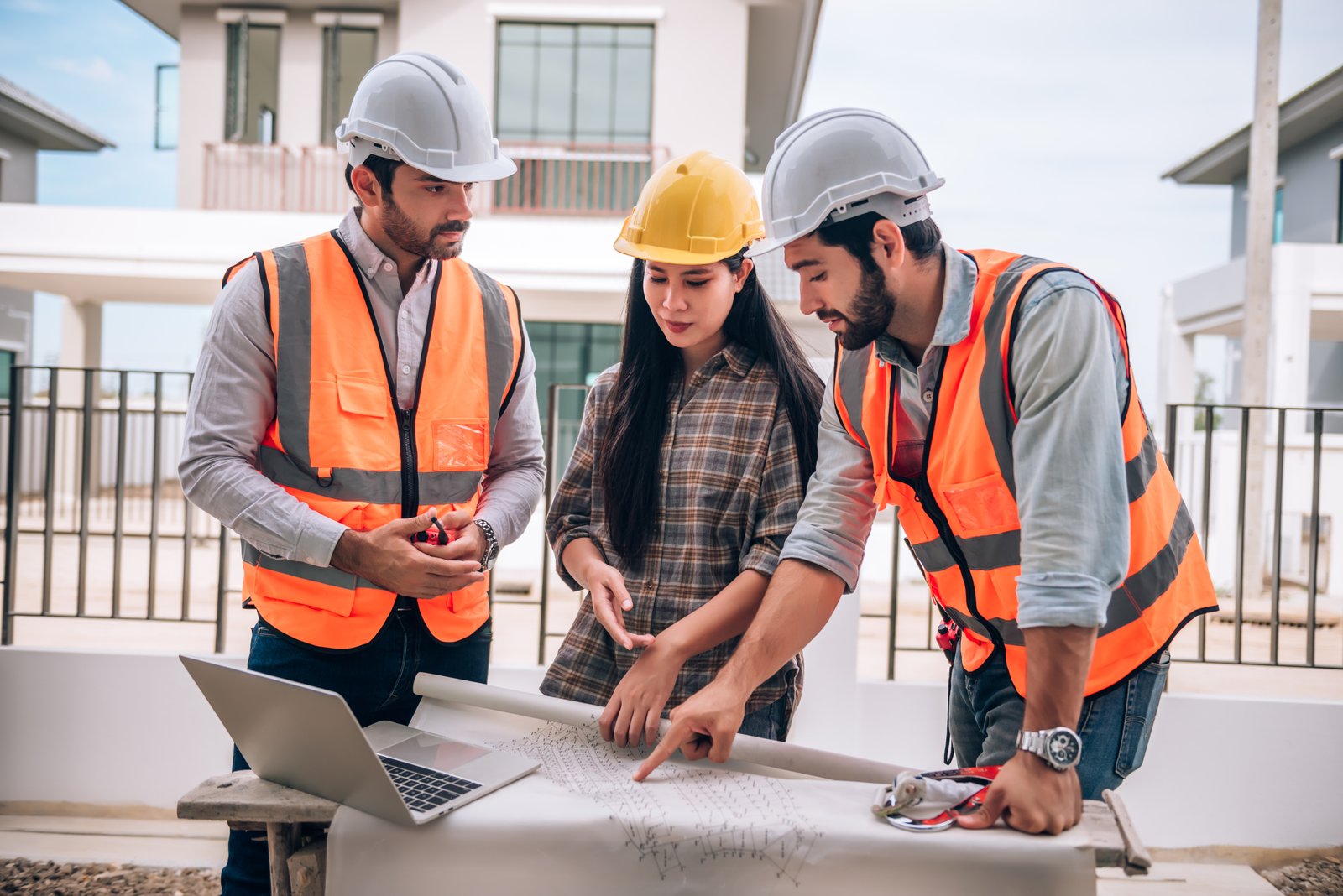 Preparing for building work at a home in Hounslow